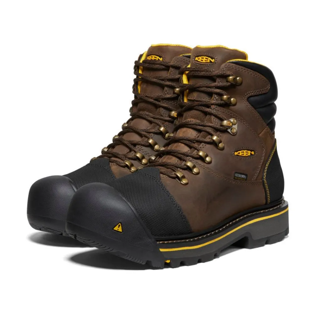 Clearance Men'S Milwaukee Waterproof (Steel Toe) | Dark Earth Men Work Boots & Shoes