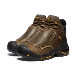 Clearance Men'S Mt Vernon 6" Met Waterproof Boot (Steel Toe) | Cascade Brown Men Work Boots & Shoes