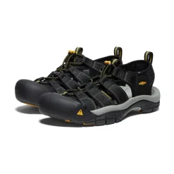 Clearance Men'S Newport H2 | Black Men Sandals