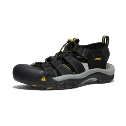 Clearance Men'S Newport H2 | Black Men Sandals