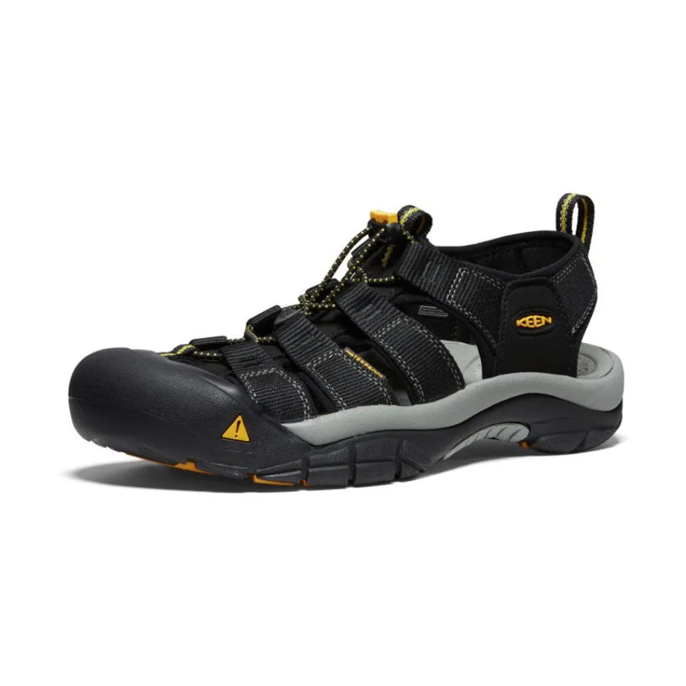 Clearance Men'S Newport H2 | Black Men Sandals