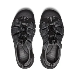 Online Men'S Newport H2 | Black/Steel Grey Men Sandals