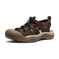 Online Men'S Newport H2 | Java/Golden Yellow Men Sandals