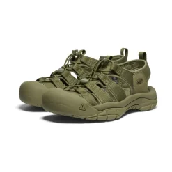 New Men'S Newport H2 | Monochrome/Olive Drab Men Sandals