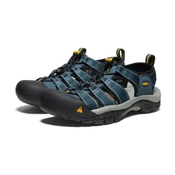 New Men'S Newport H2 | Navy/Medium Grey Men Sandals