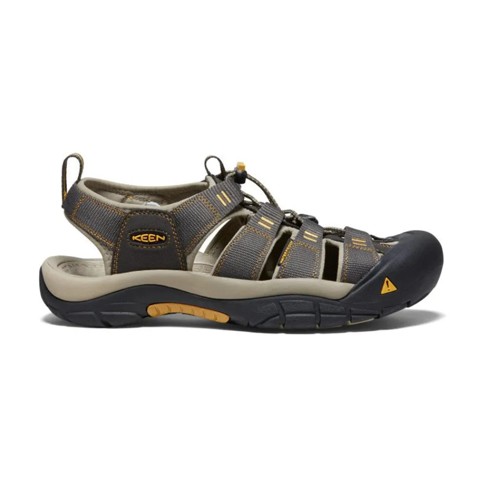 New Men'S Newport H2 | Raven/Aluminum Men Sandals