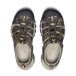 New Men'S Newport H2 | Raven/Aluminum Men Sandals