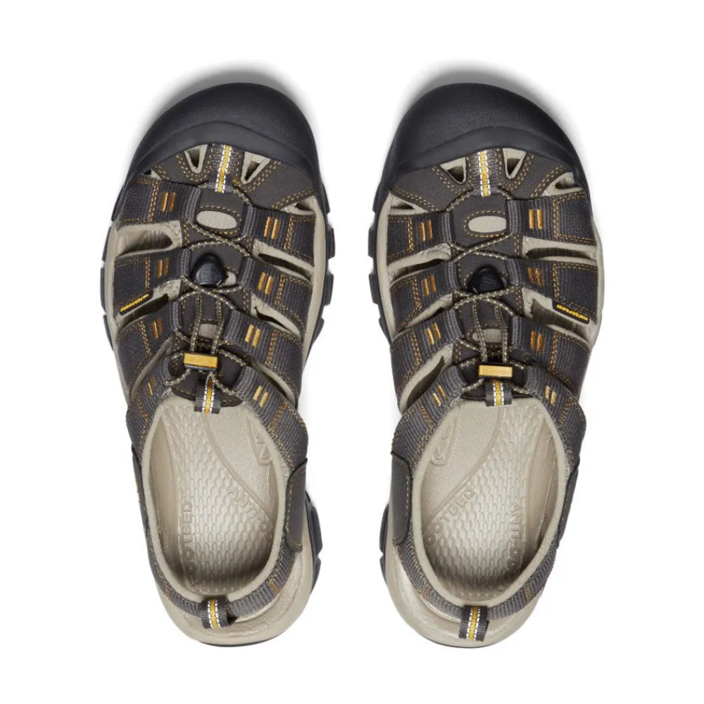 New Men'S Newport H2 | Raven/Aluminum Men Sandals