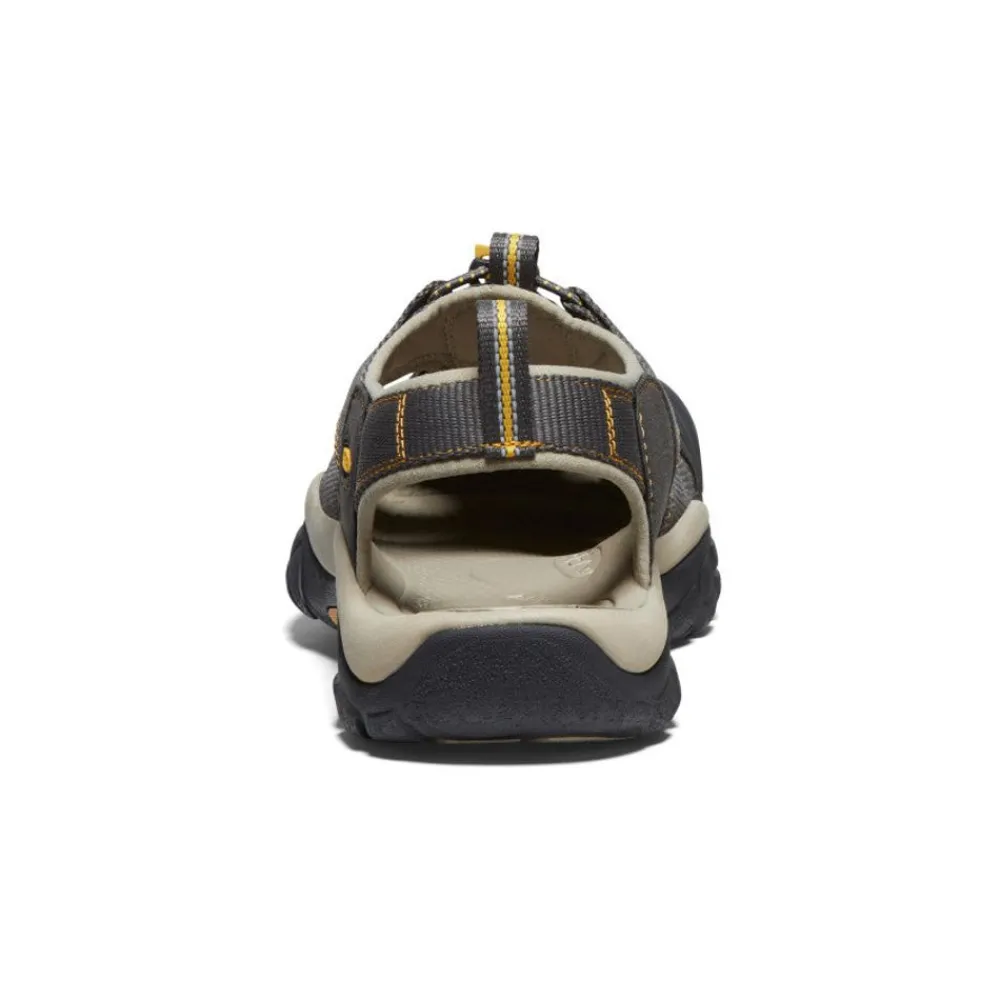 New Men'S Newport H2 | Raven/Aluminum Men Sandals