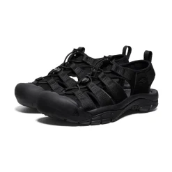 Discount Men'S Newport H2 | Triple Black Men Sandals