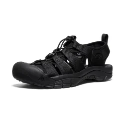 Discount Men'S Newport H2 | Triple Black Men Sandals