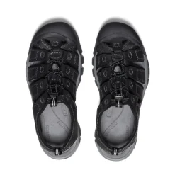 New Men'S Newport Leather | Black/Steel Grey Men Sandals