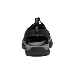 New Men'S Newport Leather | Black/Steel Grey Men Sandals