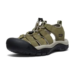 Outlet Men'S Newport Leather | Martini Olive/Brindle Men Sandals