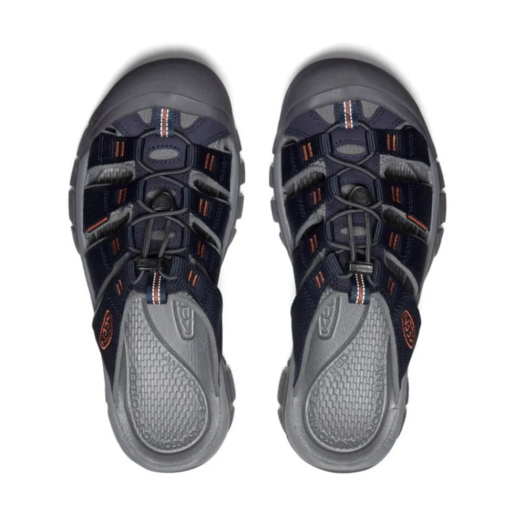 New Men'S Newport Slide | Sky Captain/Bombay Brown Men Slip-Ons