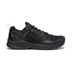 Online Men'S Nxis Evo Waterproof Shoe | Triple Black Men Shoes