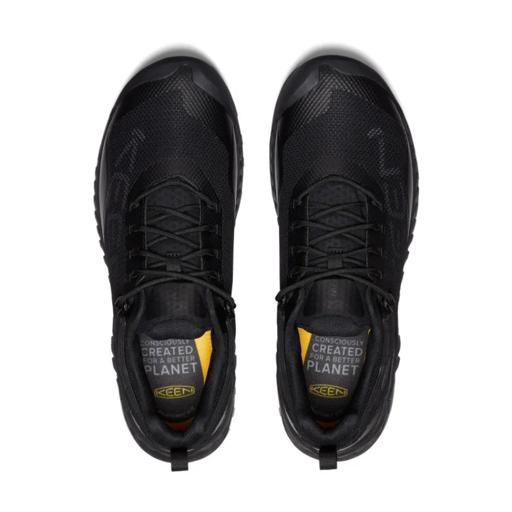 Online Men'S Nxis Evo Waterproof Shoe | Triple Black Men Shoes