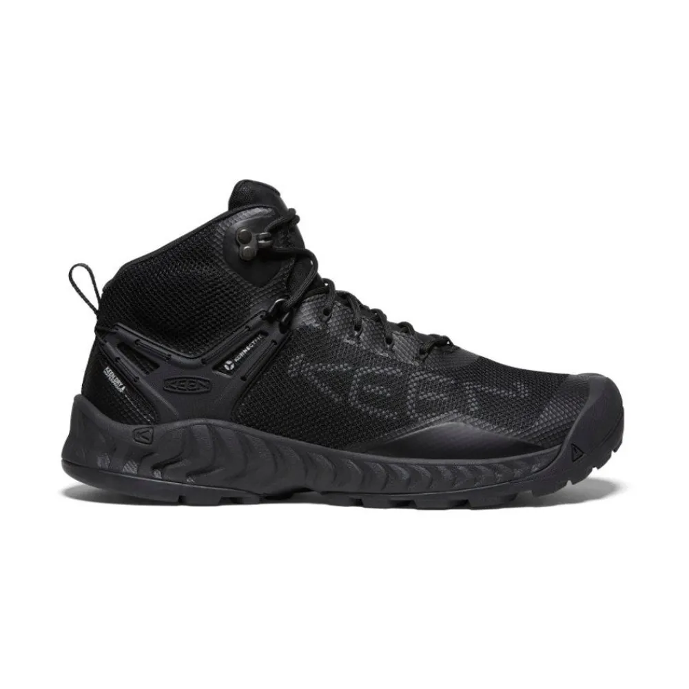 Online Men'S Nxis Evo Waterproof Boot | Triple Black Men Boots