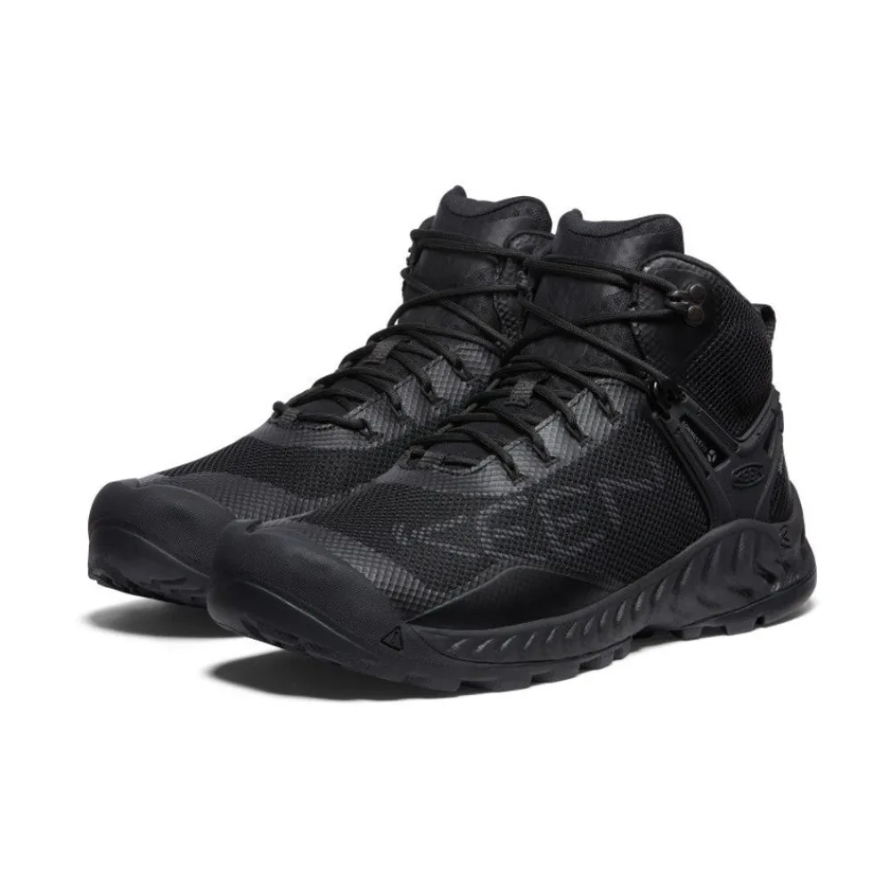 Online Men'S Nxis Evo Waterproof Boot | Triple Black Men Boots