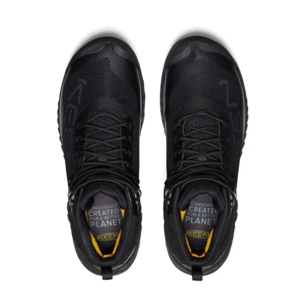 Online Men'S Nxis Evo Waterproof Boot | Triple Black Men Boots