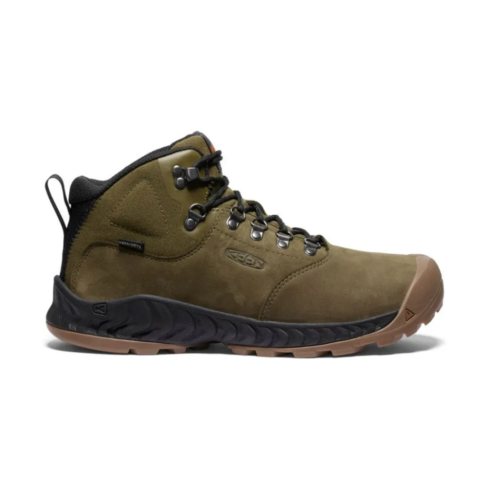Outlet Men'S Nxis Explorer Waterproof Boot | Dark Olive/Black Men Boots