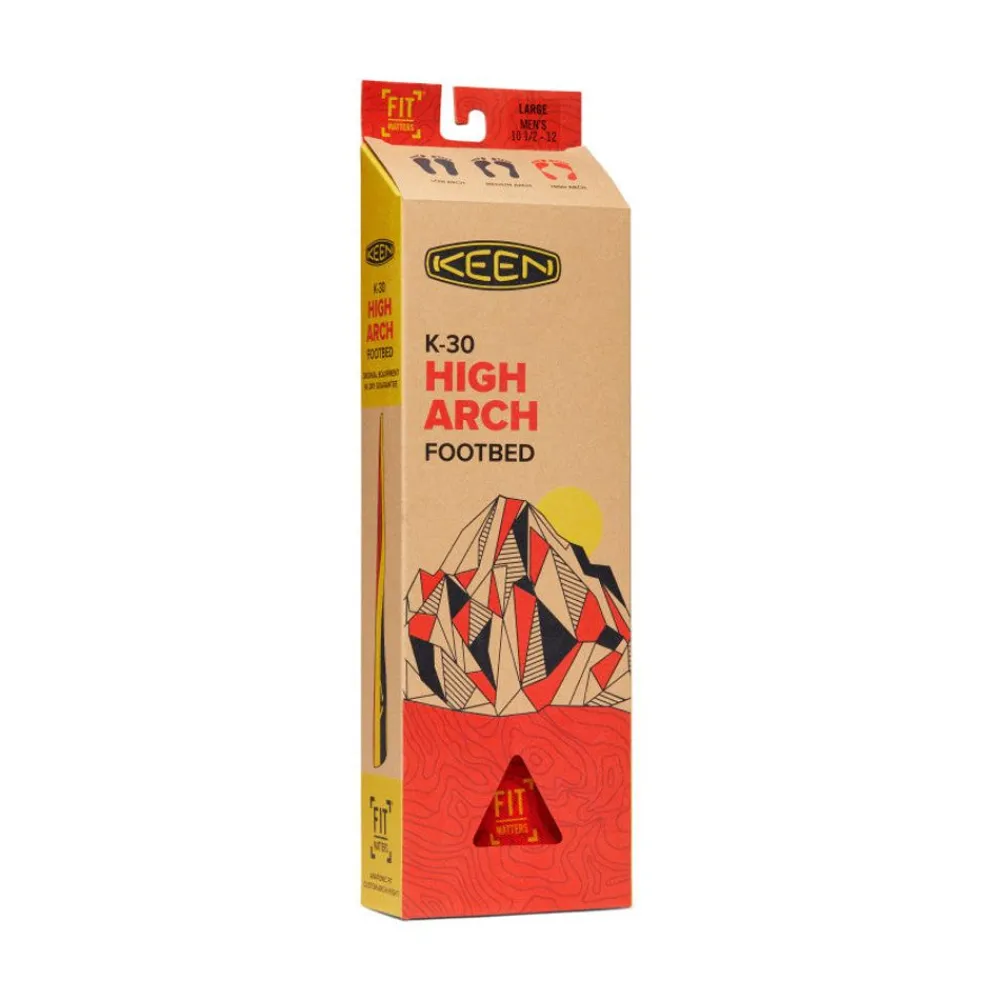 Hot Men'S Outdoor K-30 High Arch Insole | Red Men Accessories