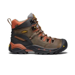 Outlet Men'S Pittsburgh 6" Waterproof Boot (Soft Toe) | Cascade Brown/Bombay Brown Men Work Boots & Shoes