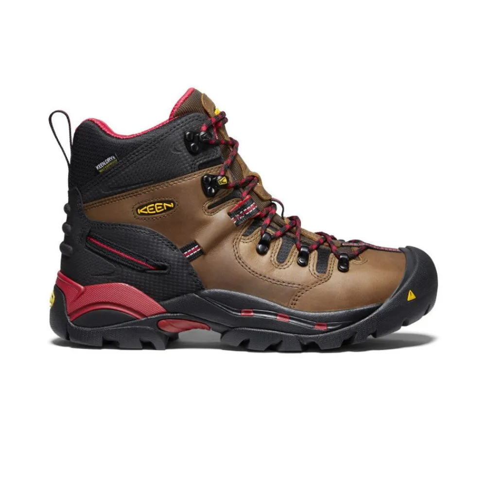 Online Men'S Pittsburgh 6" Waterproof Boot (Steel Toe) | Bison Men Work Boots & Shoes