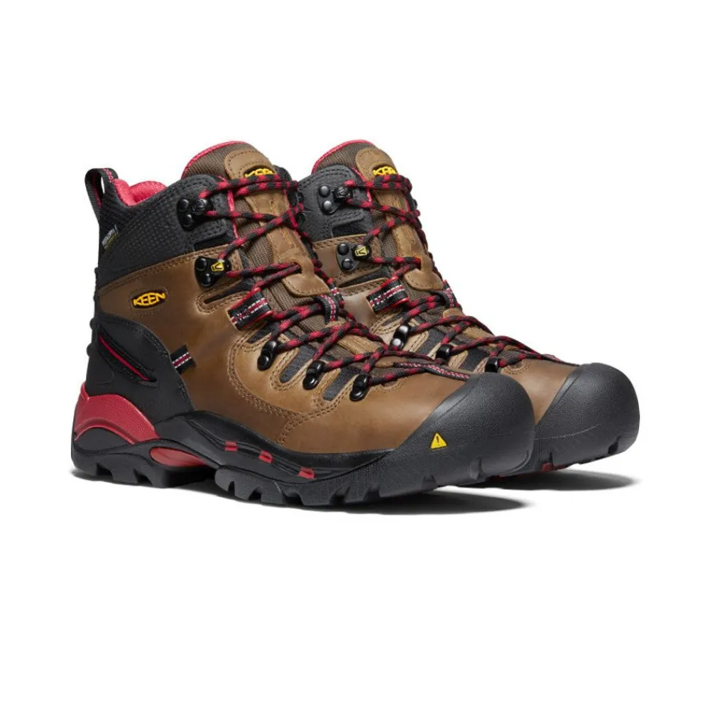 Online Men'S Pittsburgh 6" Waterproof Boot (Steel Toe) | Bison Men Work Boots & Shoes