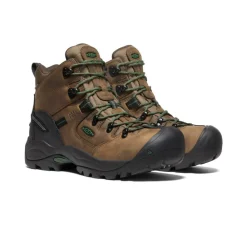 Online Men'S Pittsburgh Energy 6" Waterproof Boot (Carbon Fiber Toe) | Cascade Brown/Greener Pastures Men Work Boots & Shoes