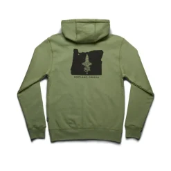 Fashion Men'S Pnw Hoodie | Olivine Men Accessories