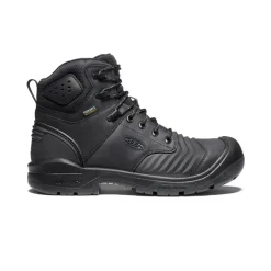 Sale Men'S Portland 6" Waterproof Boot (Carbon-Fiber Toe) | Black/Black Men Work Boots & Shoes