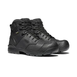 Sale Men'S Portland 6" Waterproof Boot (Carbon-Fiber Toe) | Black/Black Men Work Boots & Shoes