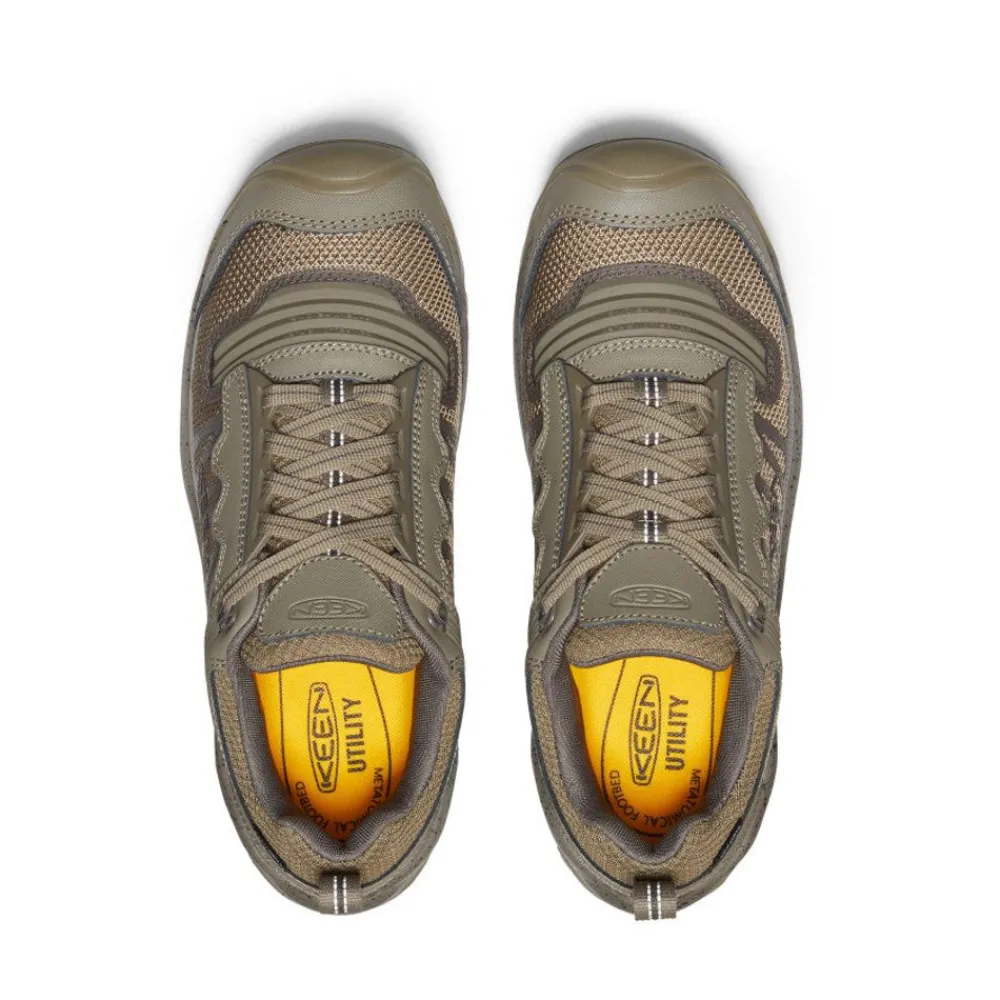 Fashion Men'S Reno Kbf Waterproof (Soft Toe) | Brindle/Morel Men Work Boots & Shoes