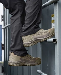 Hot Men'S Reno Kbf Waterproof (Carbon-Fiber Toe) | Brindle/Morel Men Work Boots & Shoes