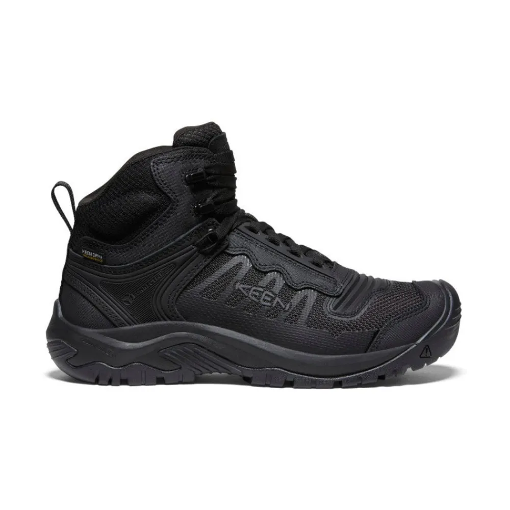 Online Men'S Reno Kbf Waterproof Mid (Soft Toe) | Black/Black Men Work Boots & Shoes
