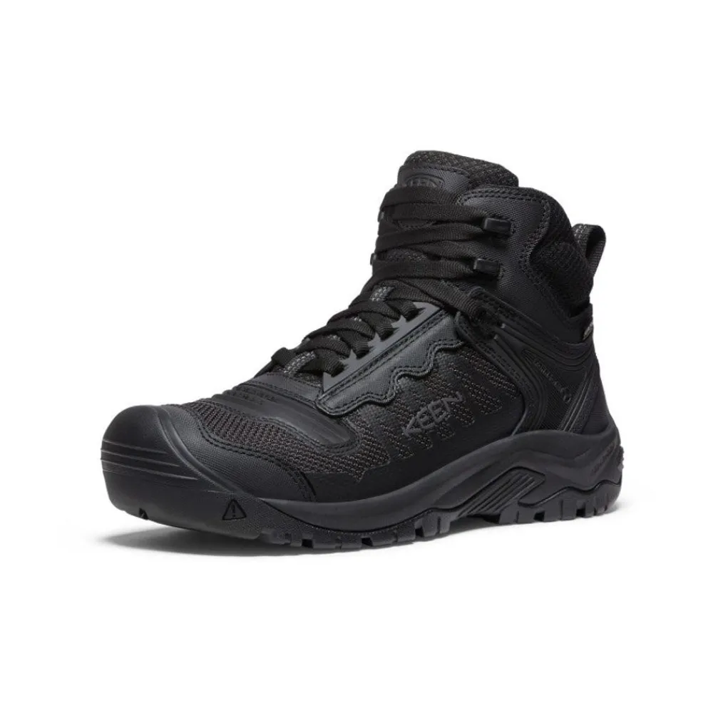 Online Men'S Reno Kbf Waterproof Mid (Soft Toe) | Black/Black Men Work Boots & Shoes