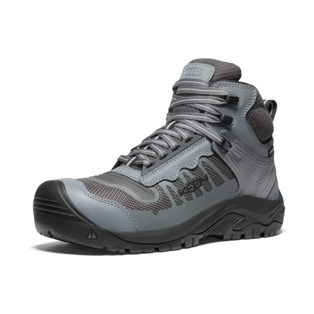 Clearance Men'S Reno Mid Kbf Waterproof (Carbon-Fiber Toe) | Magnet/Black Men Work Boots & Shoes