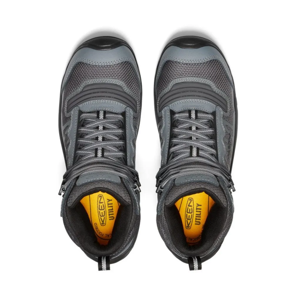 Clearance Men'S Reno Mid Kbf Waterproof (Carbon-Fiber Toe) | Magnet/Black Men Work Boots & Shoes