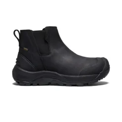 Sale Men'S Revel Iv Waterproof Chelsea | Black/Black Men Boots