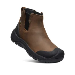 New Men'S Revel Iv Waterproof Chelsea | Canteen/Black Men Boots