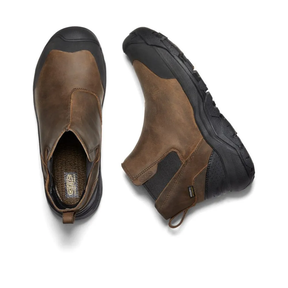New Men'S Revel Iv Waterproof Chelsea | Canteen/Black Men Boots