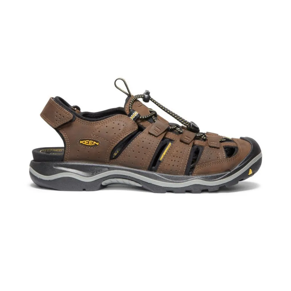 Discount Men'S Rialto | Bison/Black Men Sandals