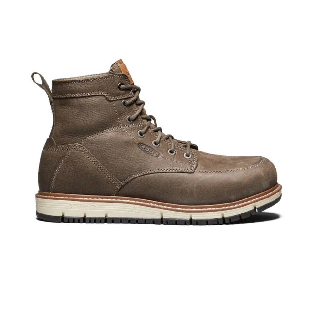 Sale Men'S San Jose 6" Boot (Aluminum Toe) | Falcon/Caramel Cafe Men Work Boots & Shoes