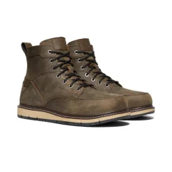 Fashion Men'S San Jose 6" Waterproof Boot (Aluminum Toe) | Cascade Brown/Black Men Work Boots & Shoes