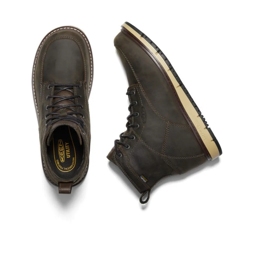Outlet Men'S San Jose 6" Waterproof Boot (Soft Toe) | Cascade Brown Men Work Boots & Shoes