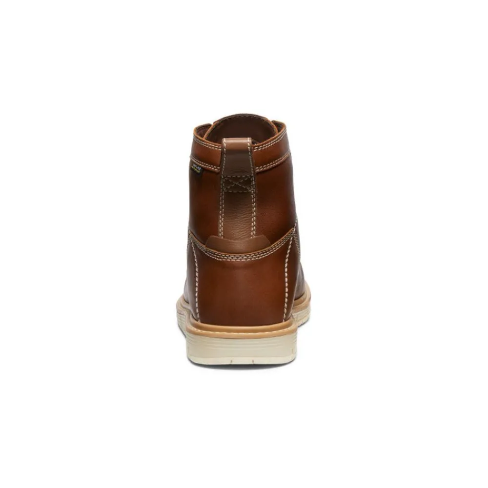 Sale Men'S San Jose 6" Waterproof Boot (Soft Toe) | Tortoise Shell/Star White Men Work Boots & Shoes