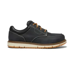 Sale Men'S San Jose Oxford (Aluminum Toe) | Black/Off White Men Work Boots & Shoes
