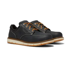 Sale Men'S San Jose Oxford (Aluminum Toe) | Black/Off White Men Work Boots & Shoes