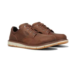 Sale Men'S San Jose Oxford (Aluminum Toe) | Gingerbread/Off White Men Work Boots & Shoes